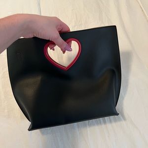 Heart Handle Handbag